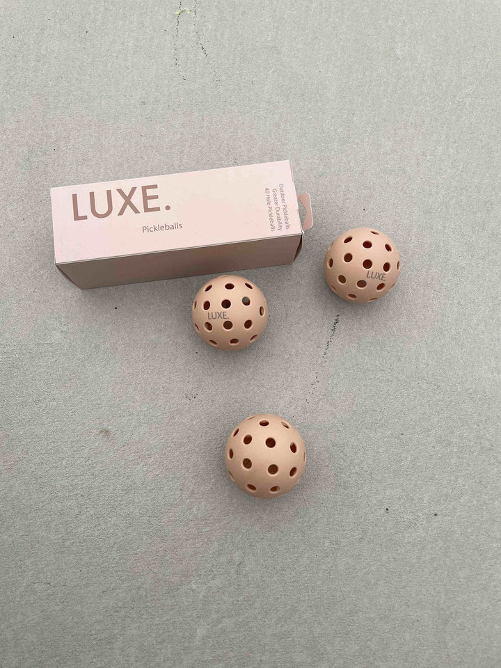 Tan Pickleballs Pack of 3