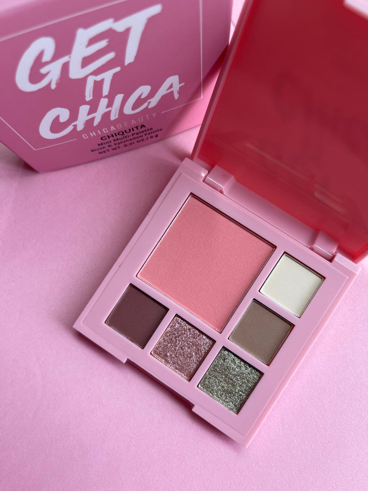 New! Get It Chica "Chiquita" (Mini-5 Eyeshadows and 1 Blush Multi-Palette)