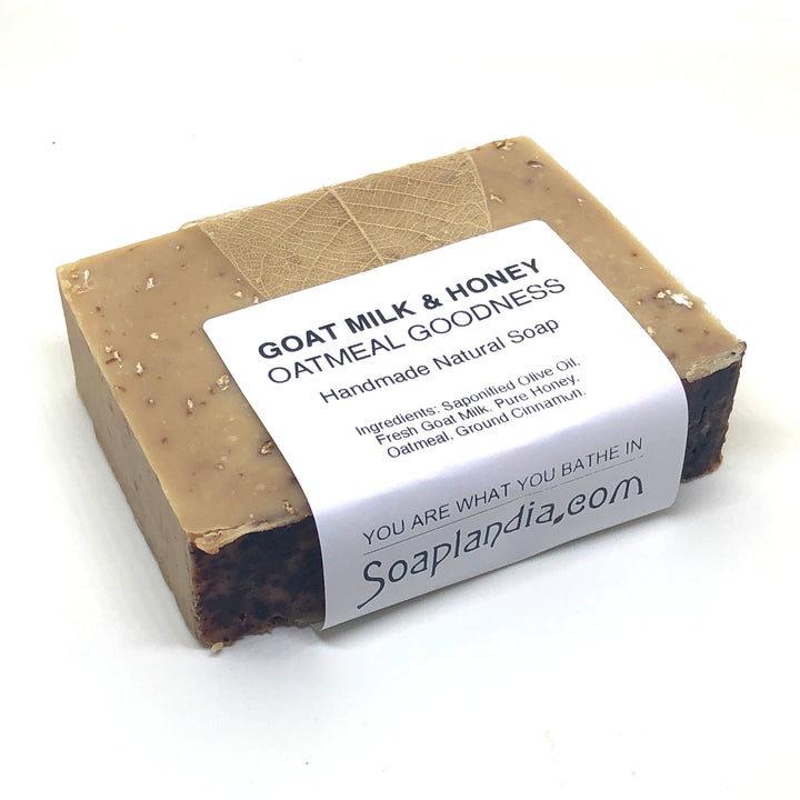 Goat Milk and Honey Oatmeal Goodness Soap, Unscented