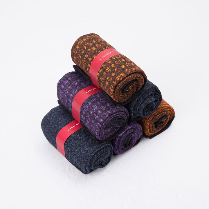 Men’s Bamboo Dress and Trouser Socks 6-Pack - 626