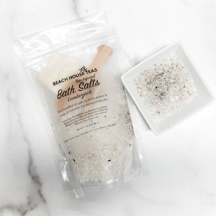 Lumberjack Tea Infused Bath Salts Photo.