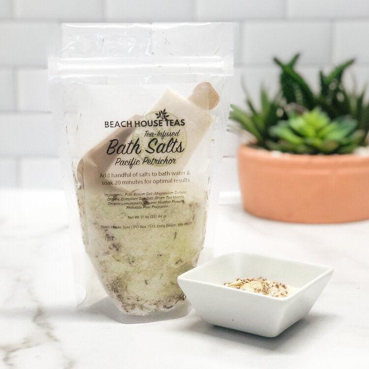 Pacific Petrichor Tea Infused Bath Salts