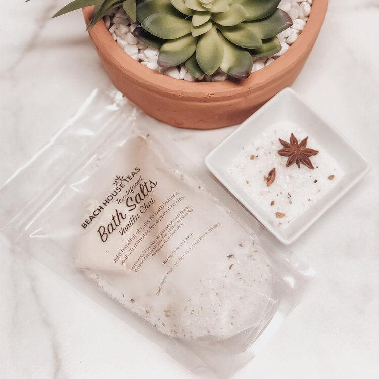 Vanilla Chai Tea Infused Bath Salts