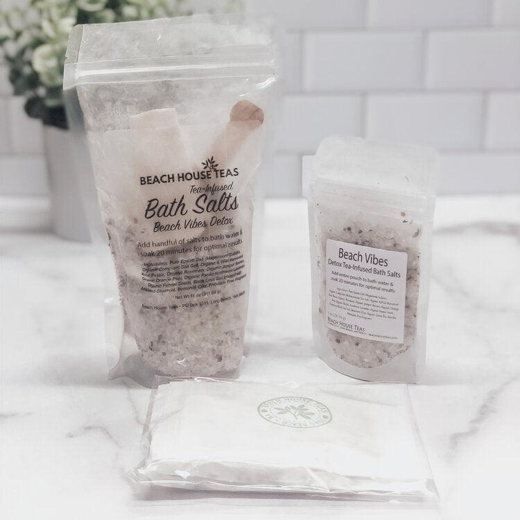Beach Vibes Detox Tea-Infused Bath Salts Photo