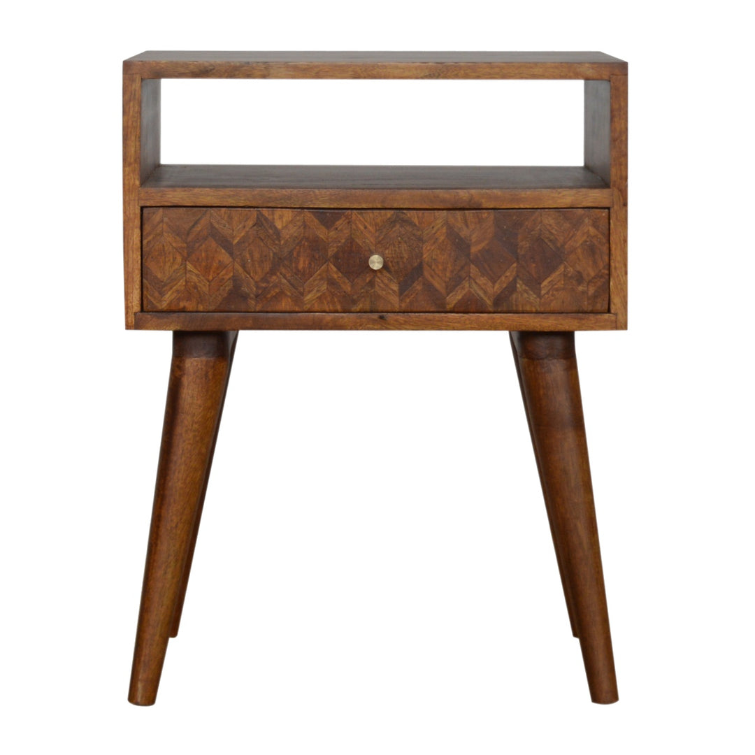 Assorted Open Chestnut Nightstand