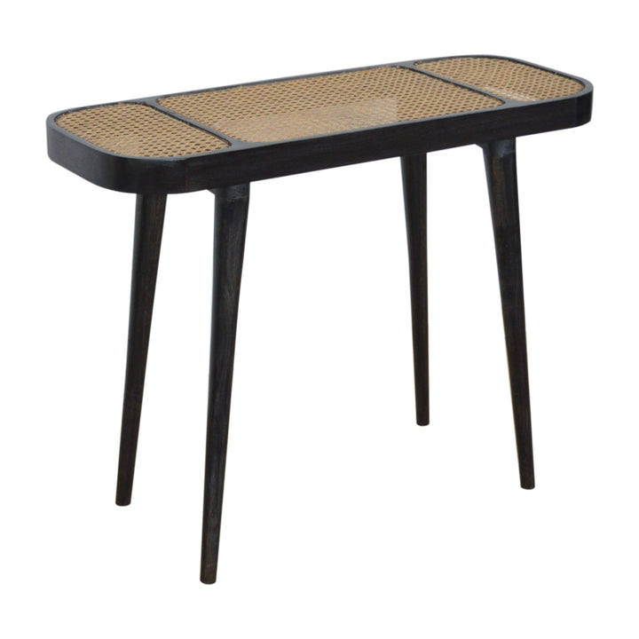 Larissa Carbon Black Console Table Photo 4