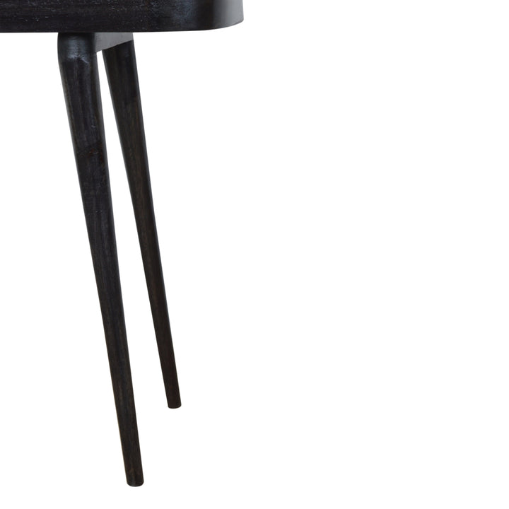 Larissa Carbon Black Console Table Photo 6