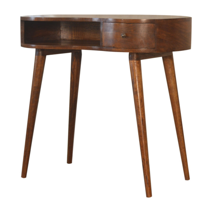 Chestnut Rounded Writing Desk Photo 3