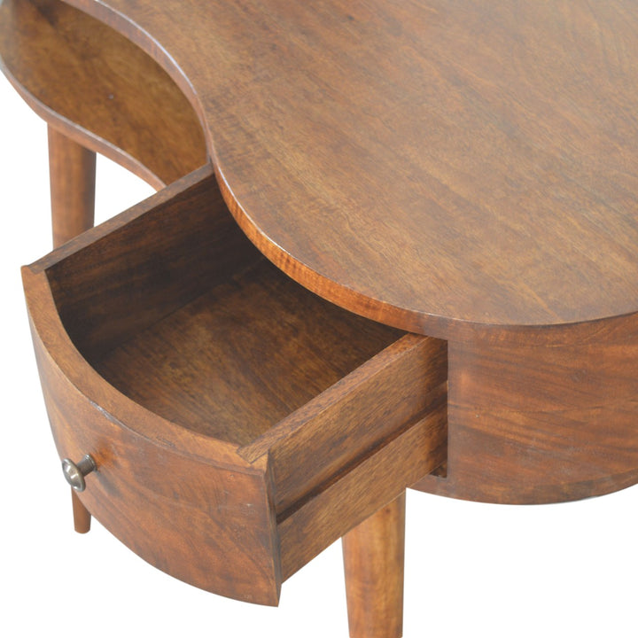 Chestnut Rounded Writing Desk Photo 6