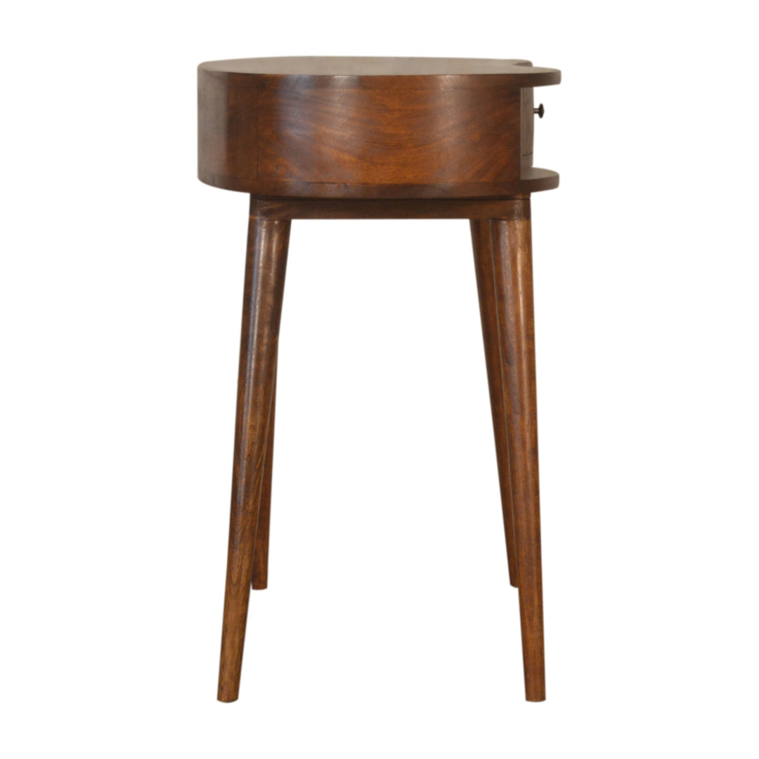 Chestnut Rounded Writing Desk Photo 8