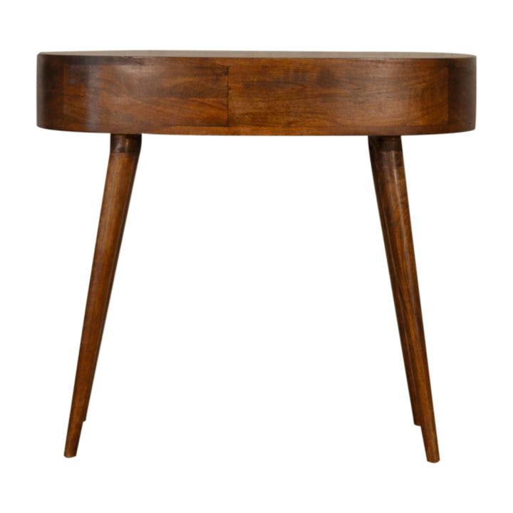 Chestnut Rounded Writing Desk Photo 9