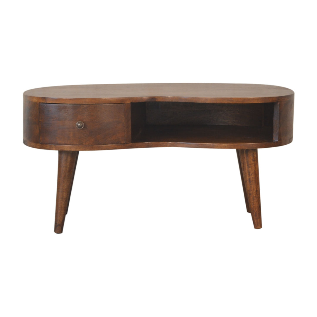 Chestnut Wave Coffee Table