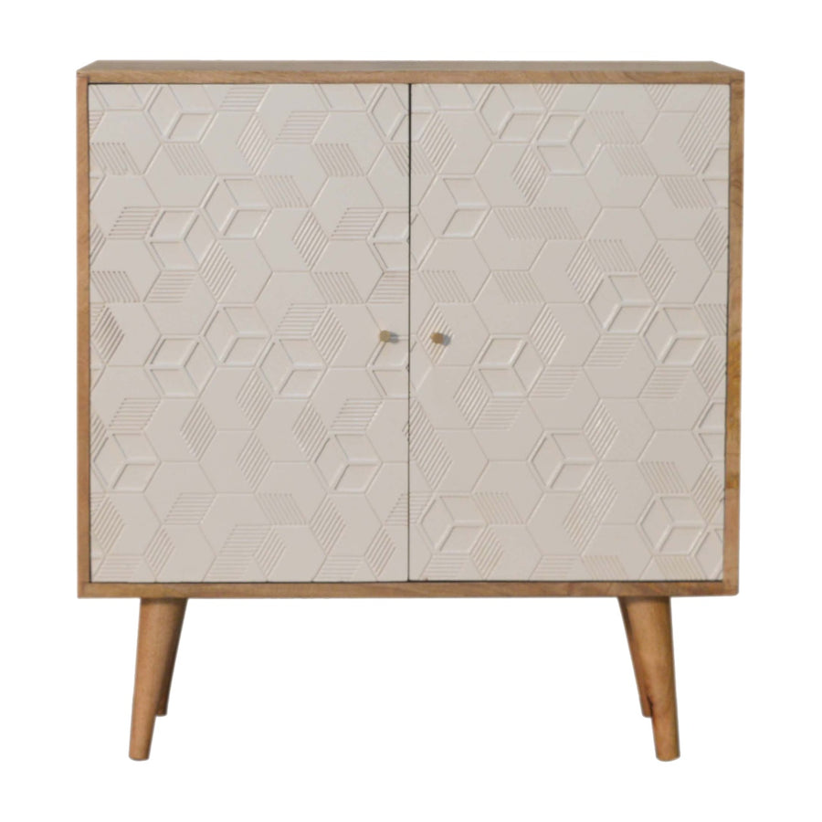 Acadia White Cabinet