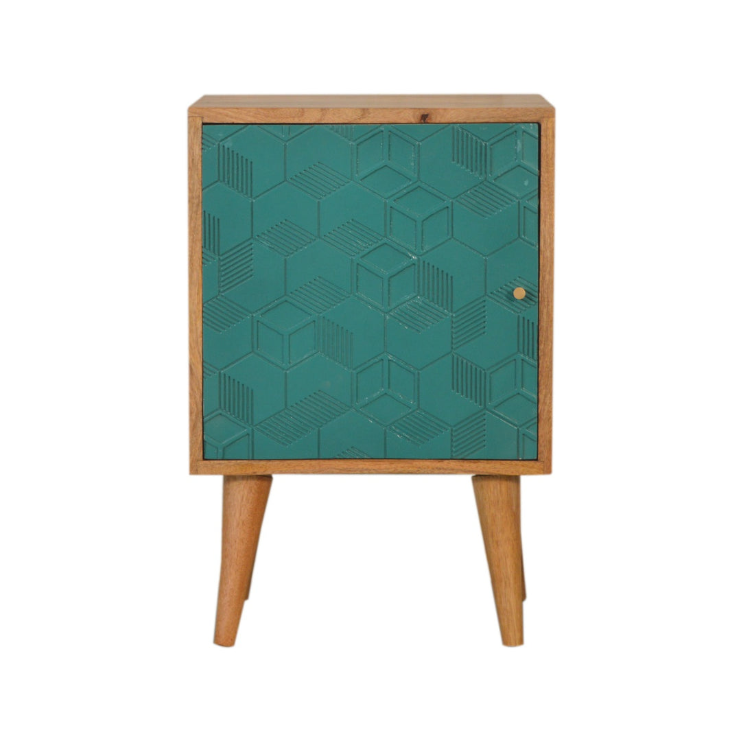 Acadia Teal Nightstand