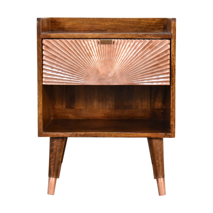 Manila Copper 1 Drawer Nightstand