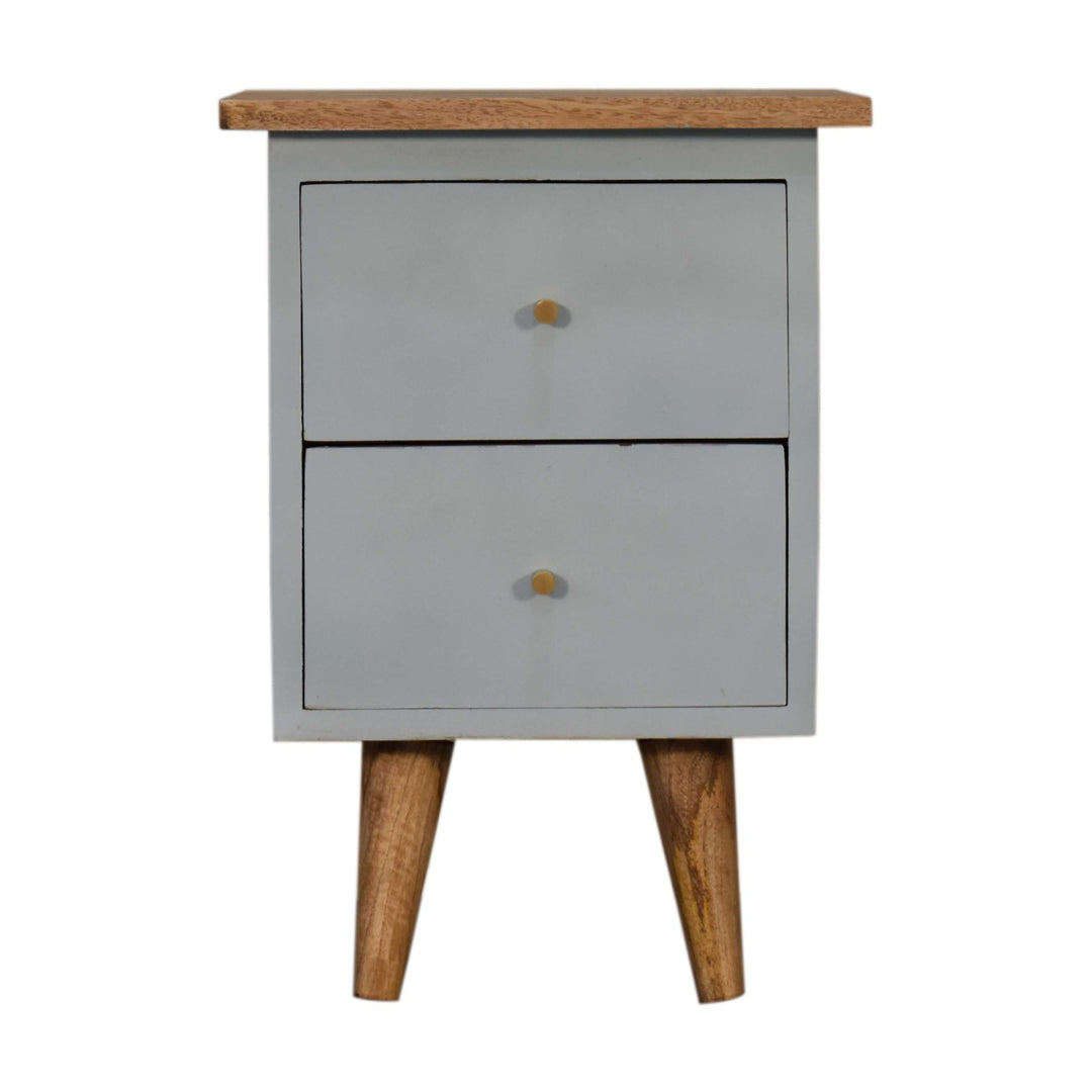 Sky Blue Hand Painted Nightstand