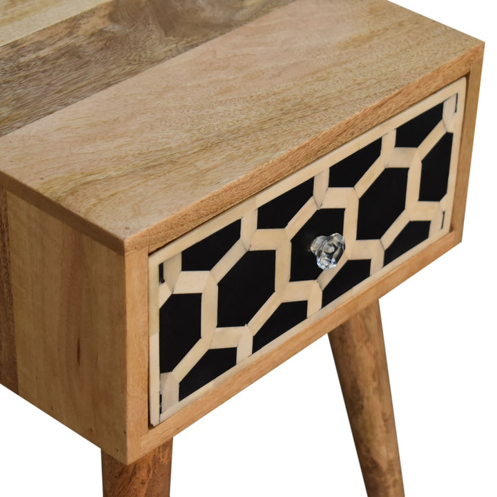 Mini Bone Inlay Nightstand Photo 6