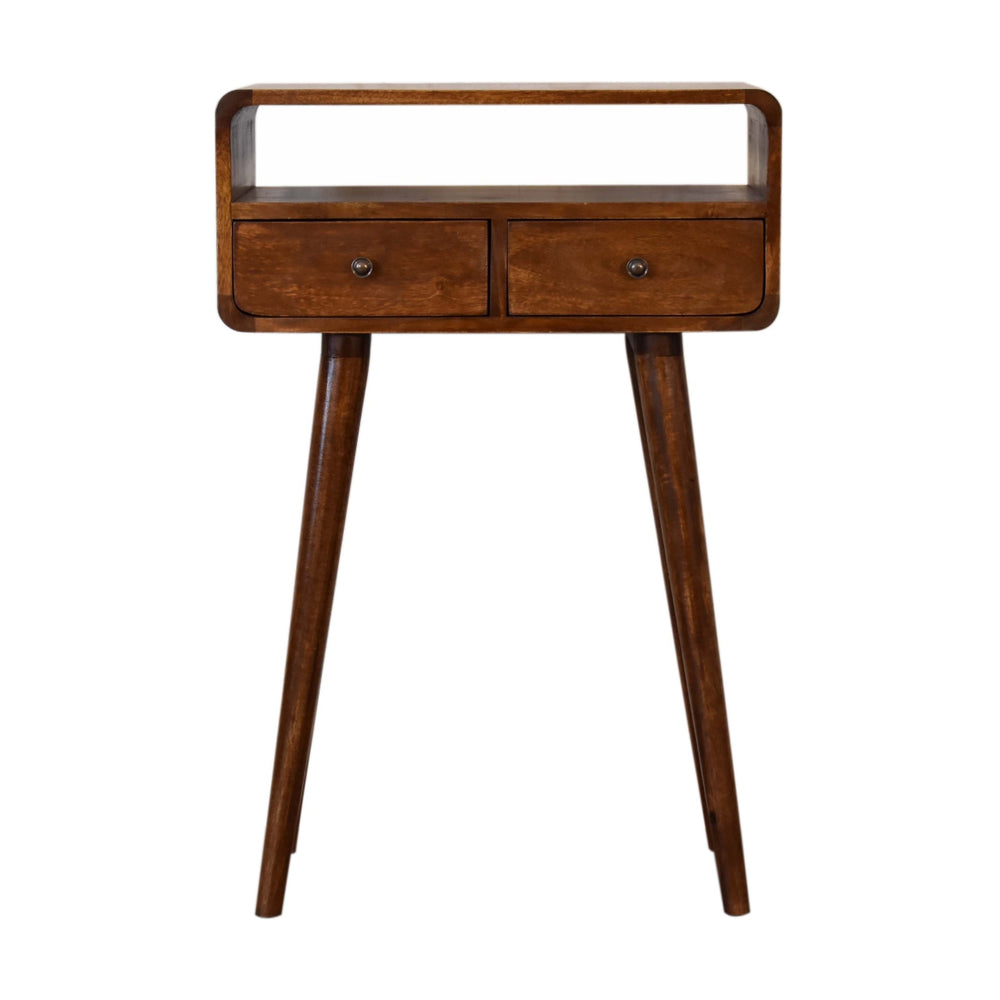 Mini Chestnut Console Table Photo 2