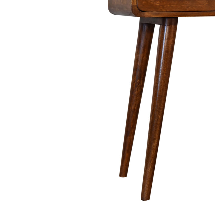 Mini Chestnut Console Table Photo 9