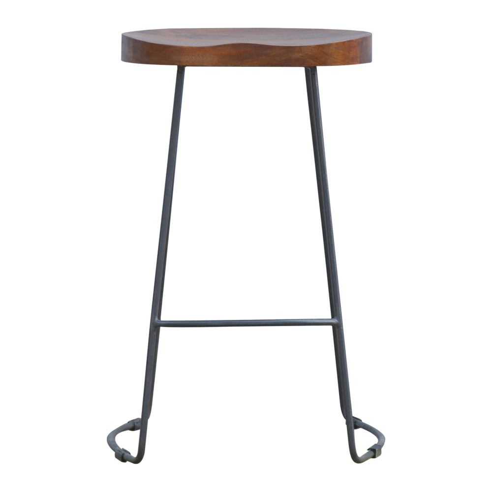 Industrial Chunky Bar Stool Photo 2