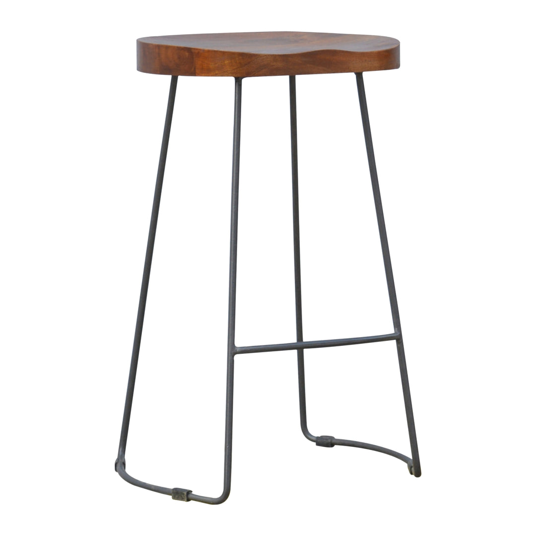 Industrial Chunky Bar Stool Photo 4