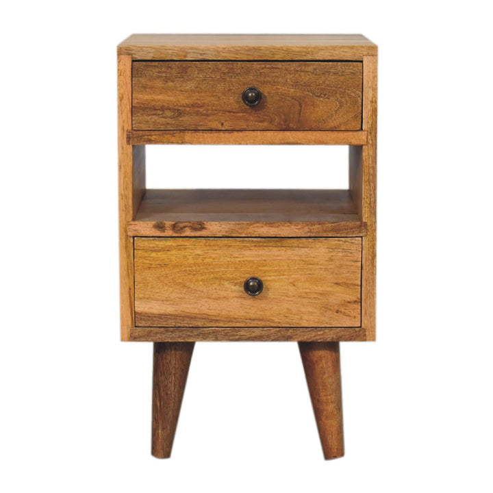 Mini Classic Multi Oak-ish Nightstand Photo 2