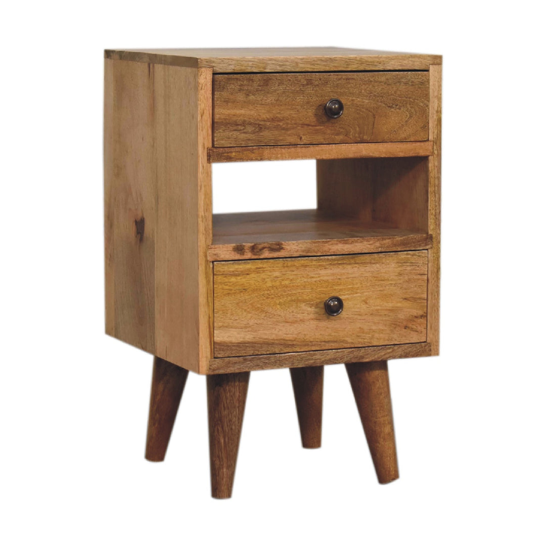 Mini Classic Multi Oak-ish Nightstand Photo 3