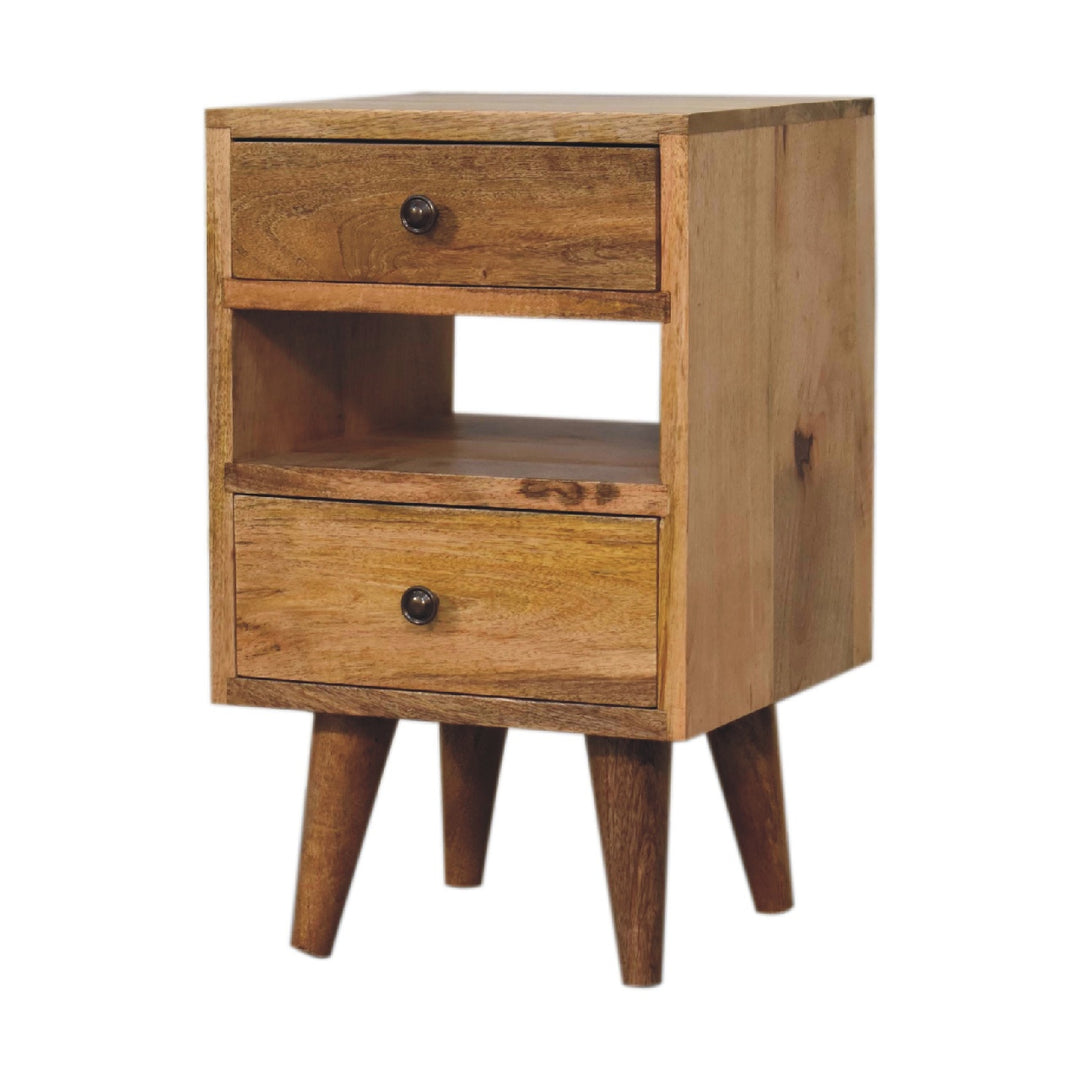 Mini Classic Multi Oak-ish Nightstand Photo 4