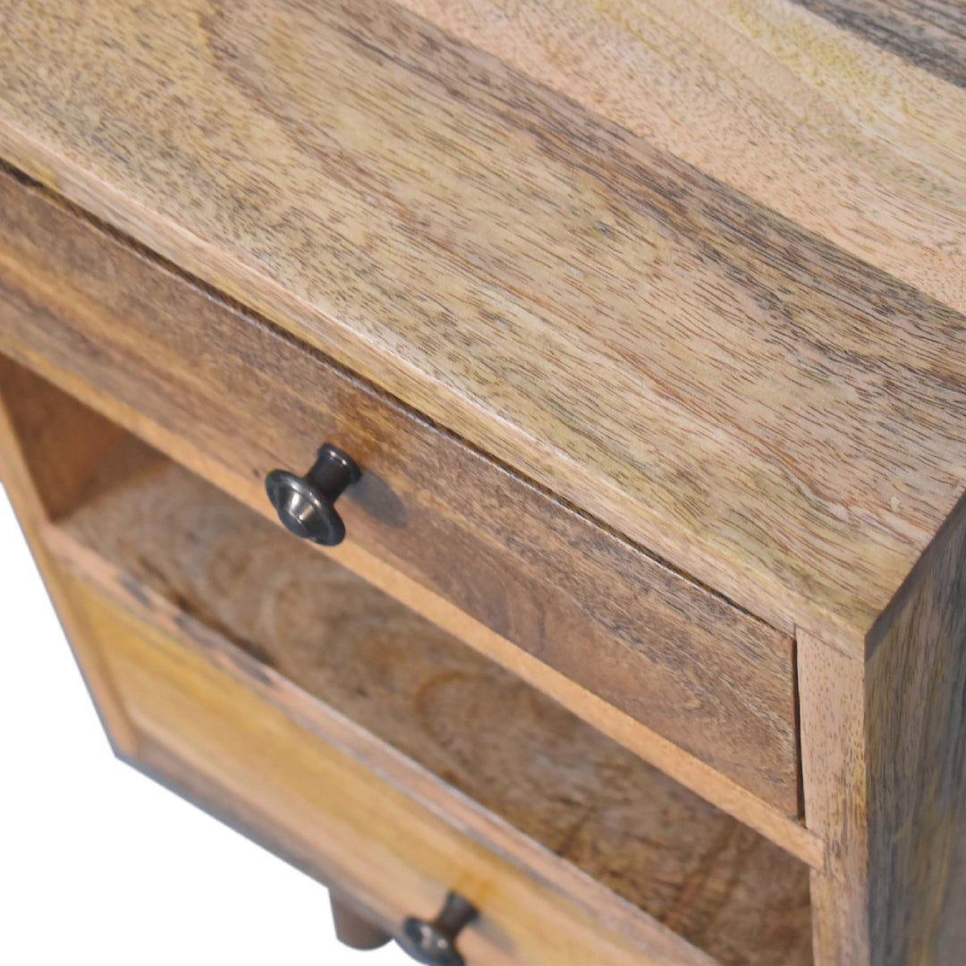 Mini Classic Multi Oak-ish Nightstand Photo 6