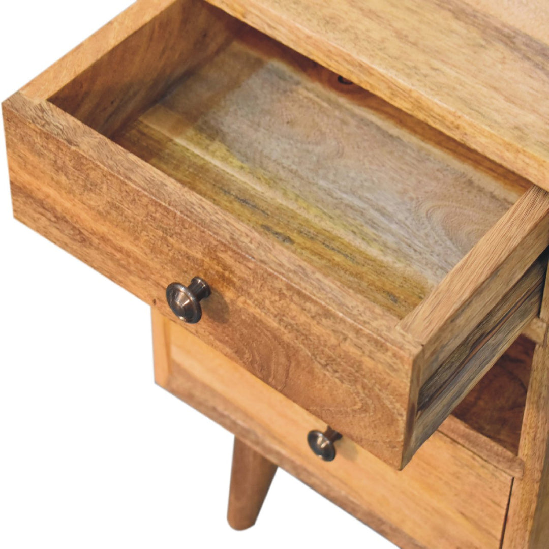 Mini Classic Multi Oak-ish Nightstand Photo 7