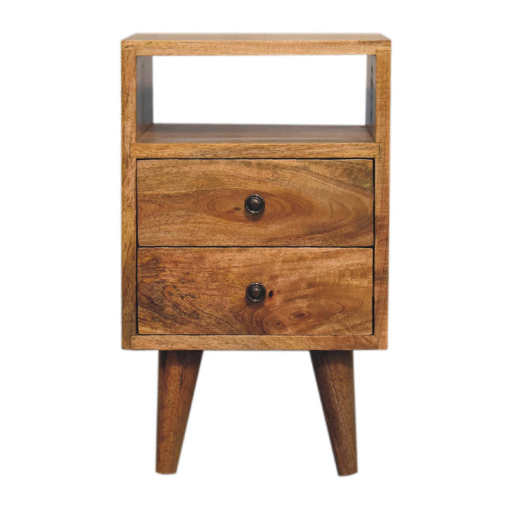 Mini Oak-ish Classic Open Nightstand Photo 2