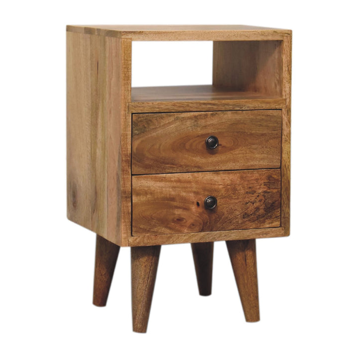 Mini Oak-ish Classic Open Nightstand Photo 4