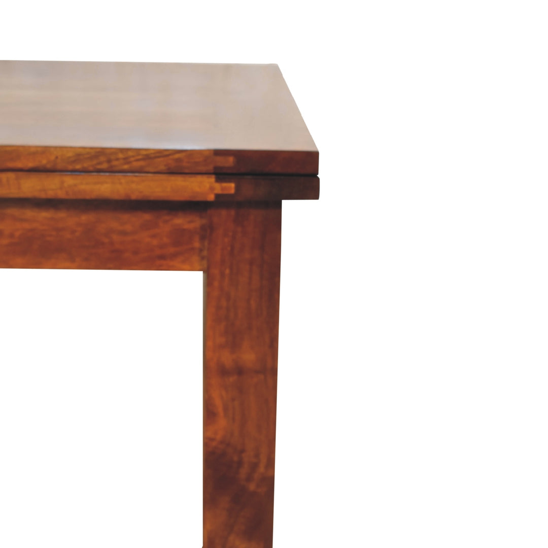 Chestnut Butterfly Dining Table Photo 9