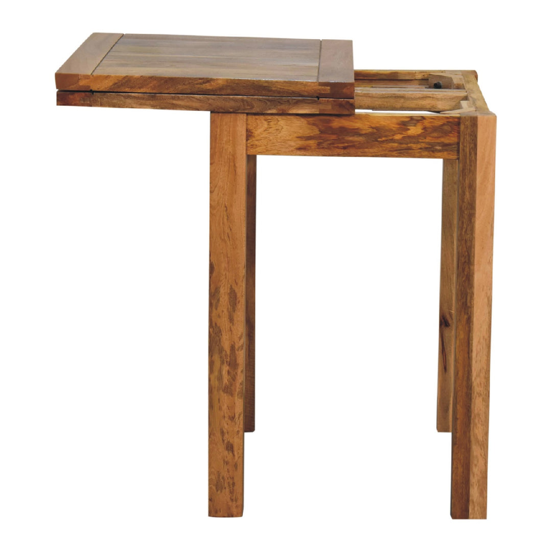 Mini Oak-ish Butterfly Dining Table Photo 4