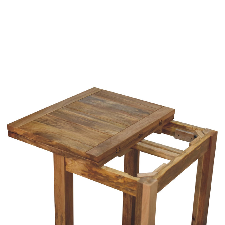 Mini Oak-ish Butterfly Dining Table Photo 5