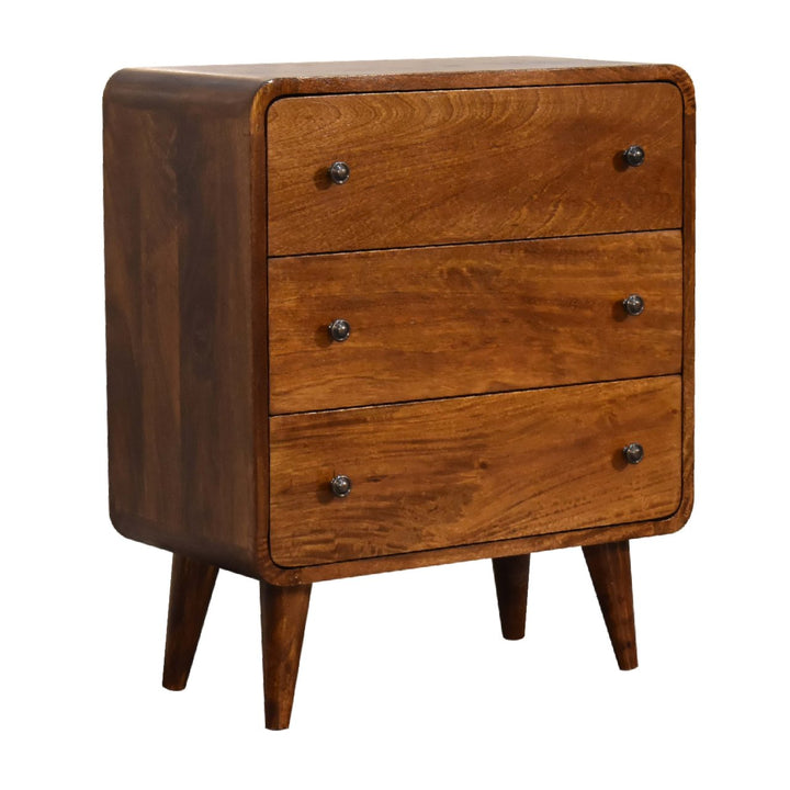 Mini Curved Chestnut Chest Photo 4