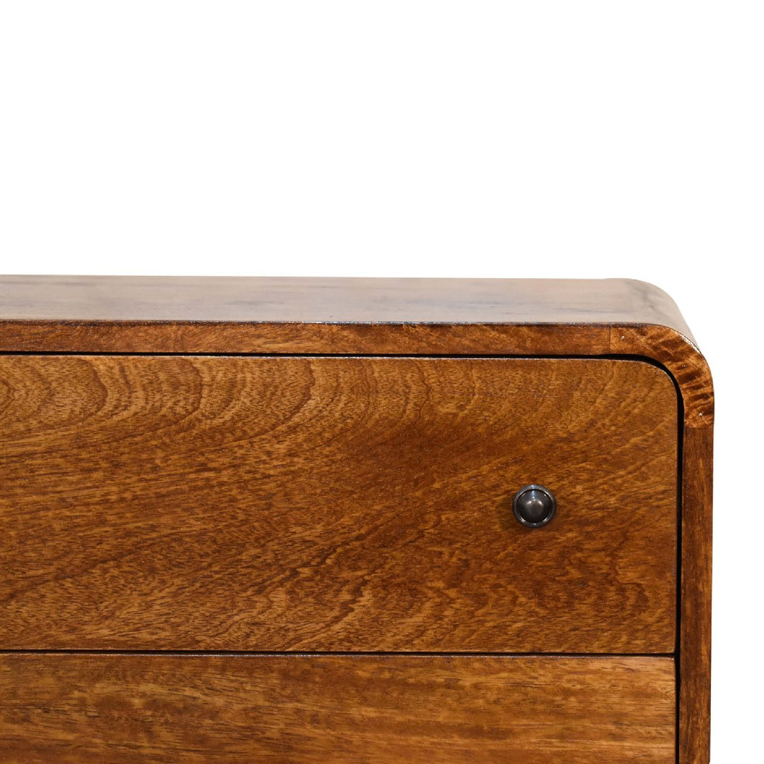 Mini Curved Chestnut Chest Photo 5