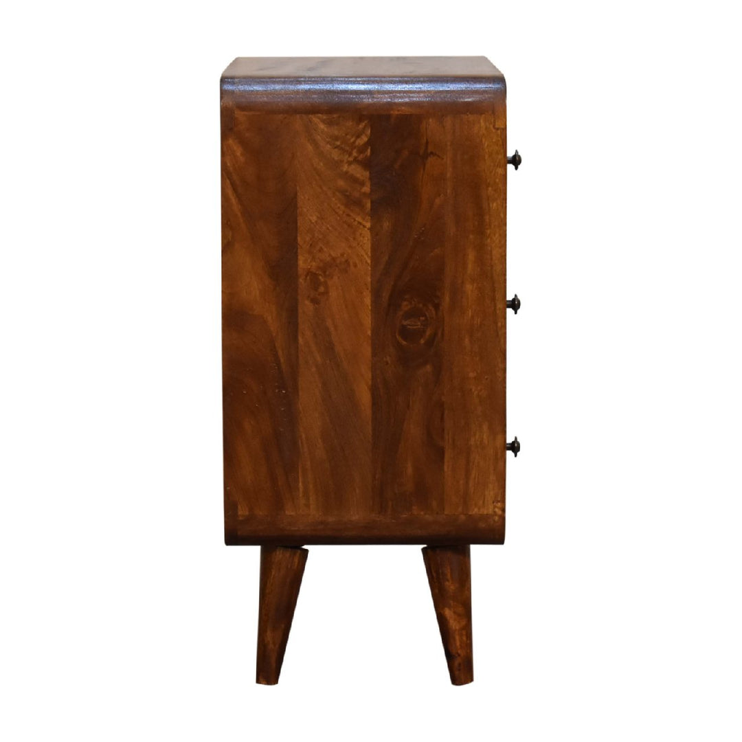 Mini Curved Chestnut Chest Photo 9