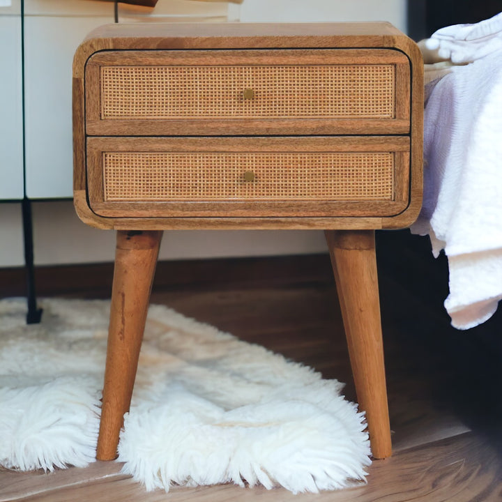 Close-knit 2 Drawer Nightstand Photo 12