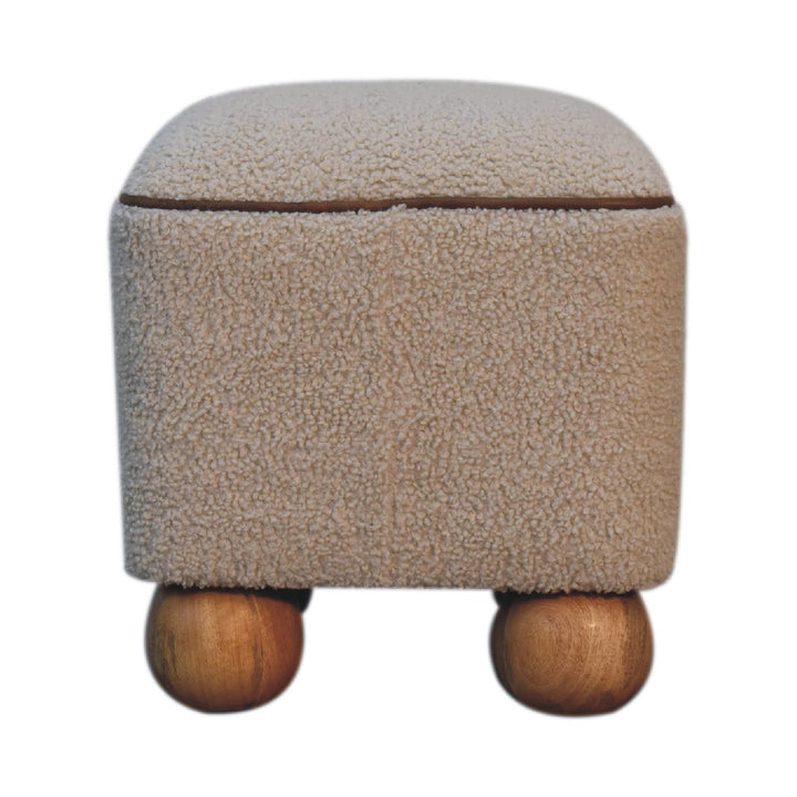 Serenity Footstool with Ball Feet Photo 2