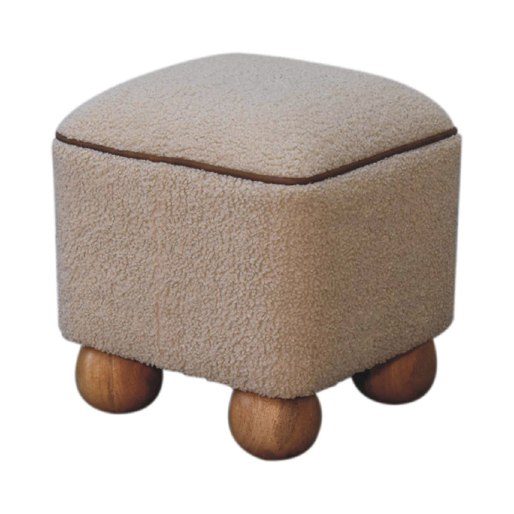 Serenity Footstool with Ball Feet Photo 7