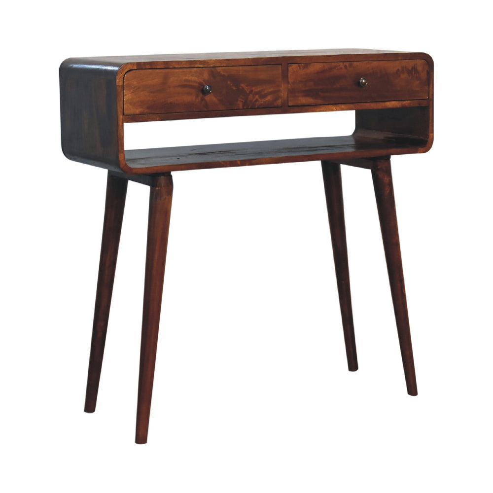 Sonata Chestnut Console Table Photo 2