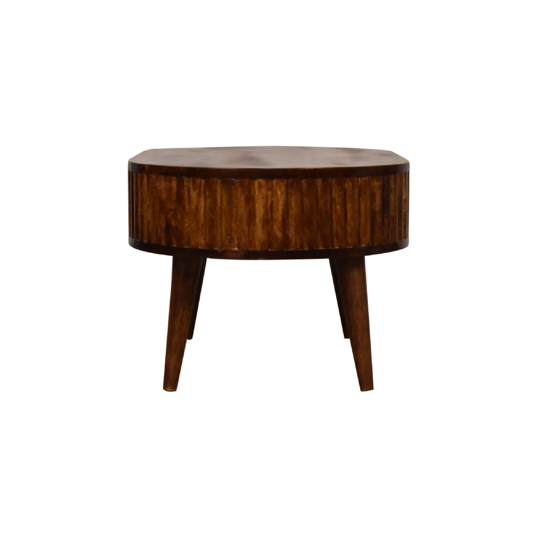 Stripe Chestnut Coffee Table Photo 9