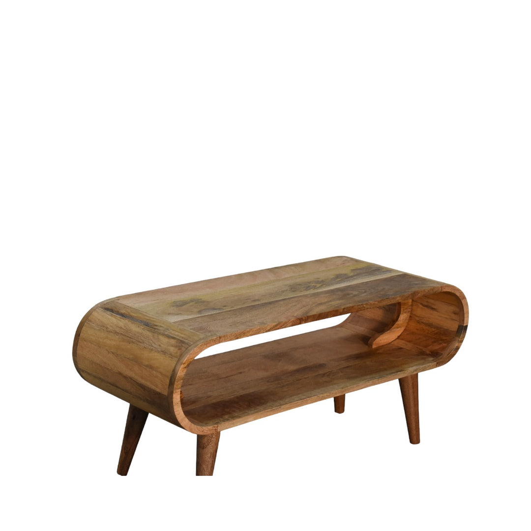 Amaya Nordic Style Oak-ish Coffee Table Photo 8