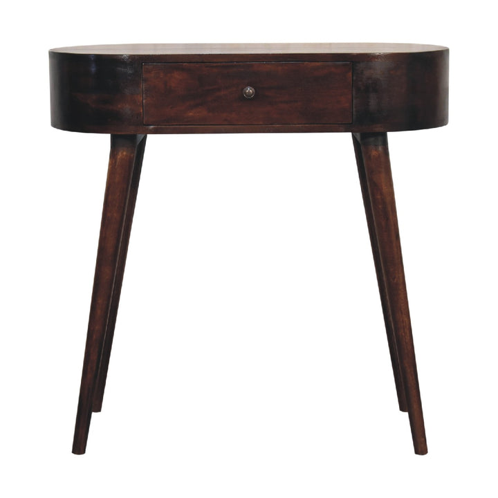 Albion Light Walnut Console Table Photo 2