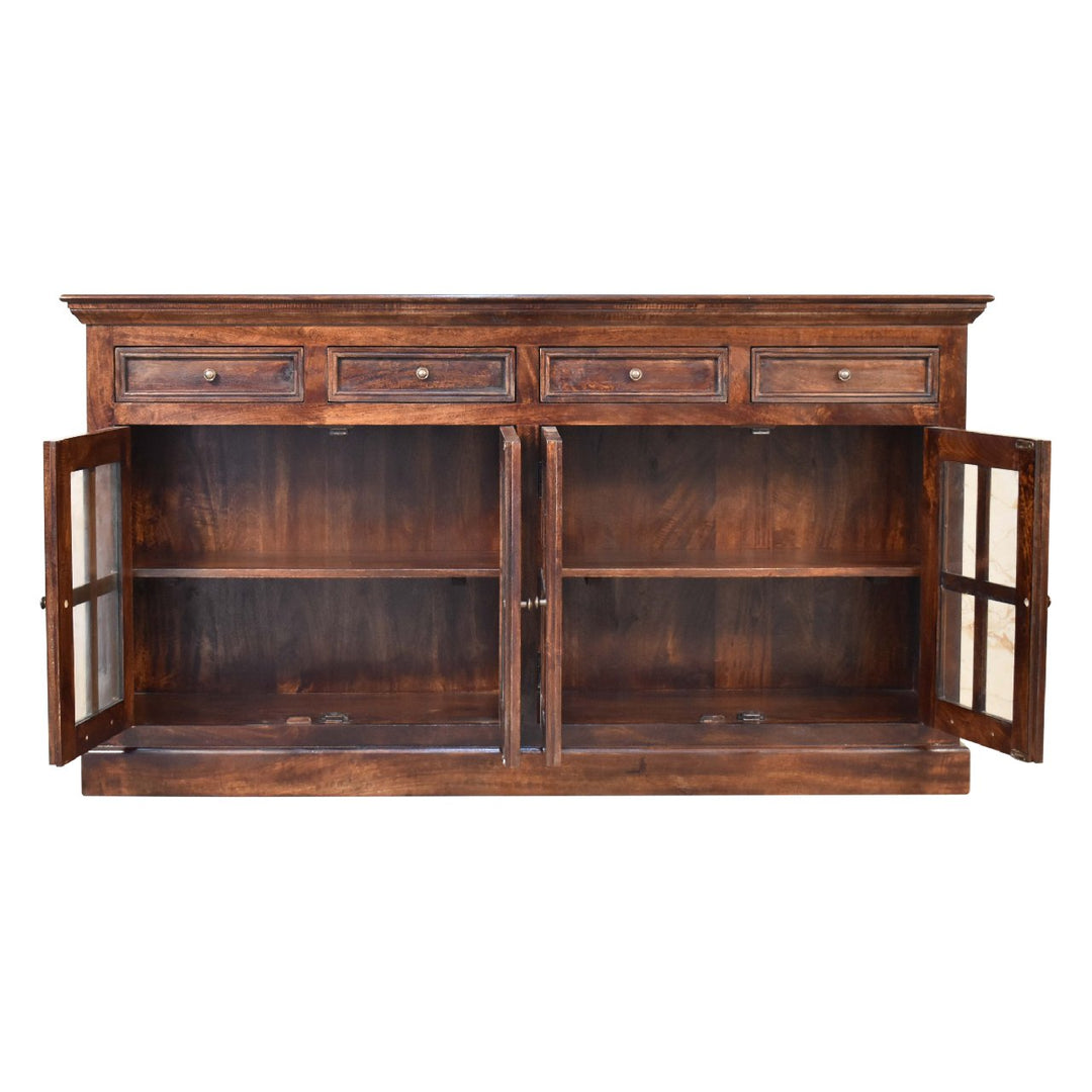 Light Walnut Glazed Sideboard Photo 8