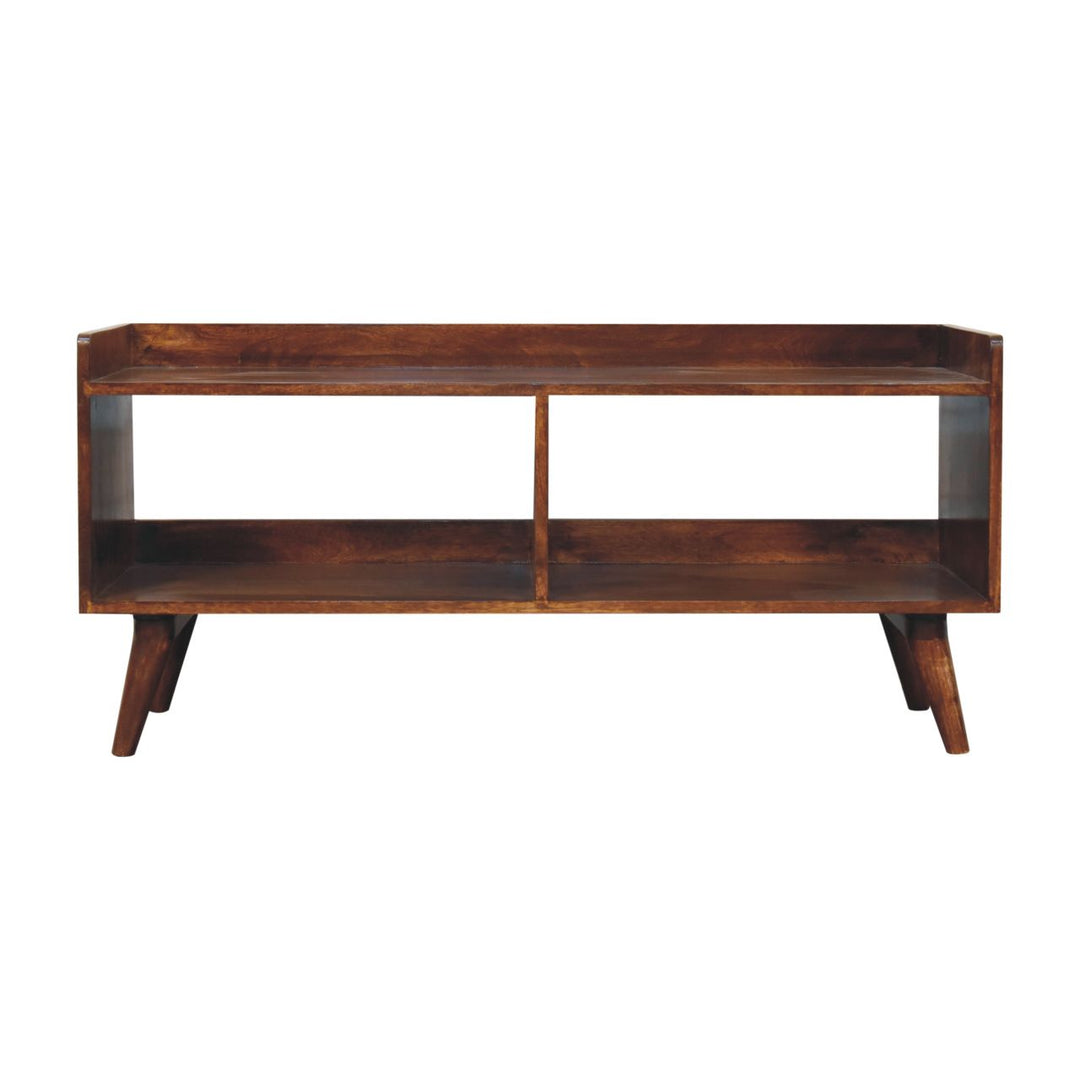 Open-top Chestnut Media Unit