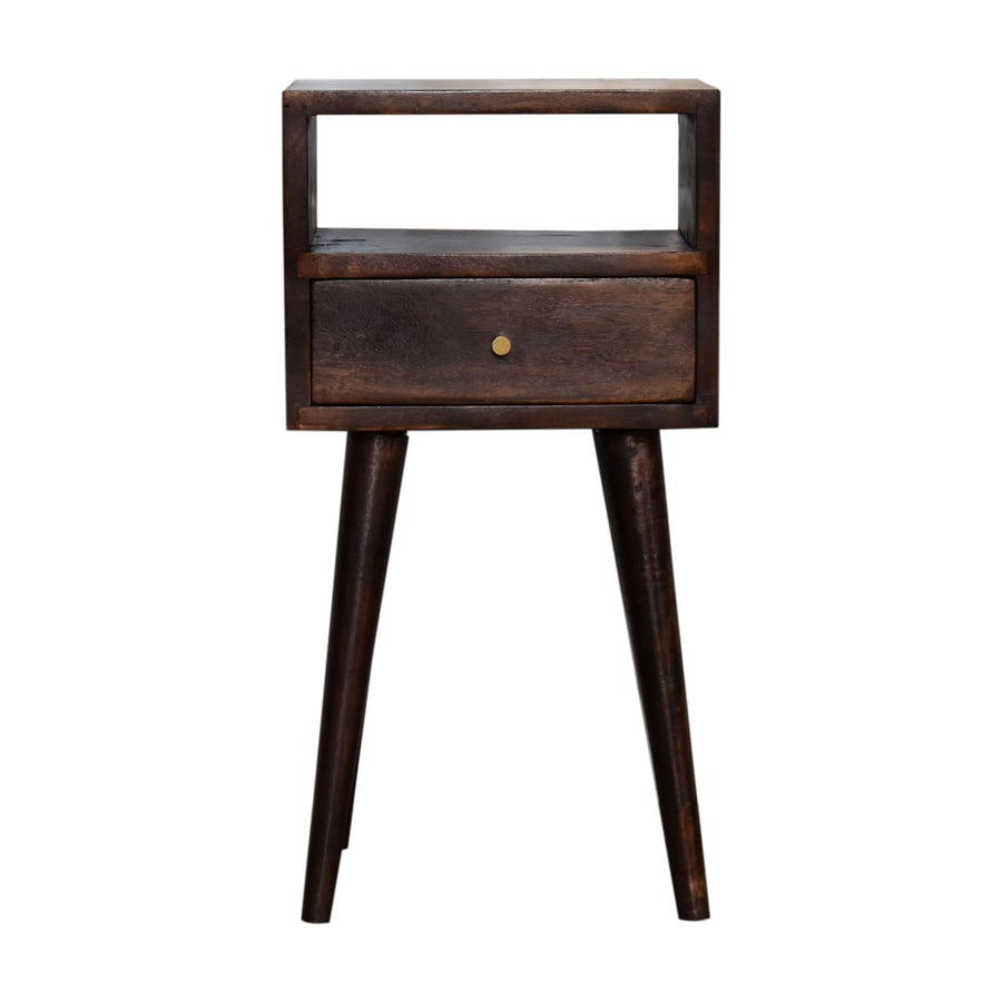 Mini Walnut Nightstand