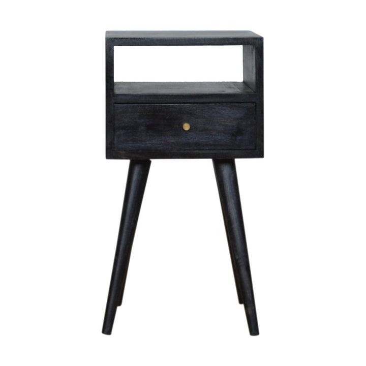 Mini Ash Black Nightstand