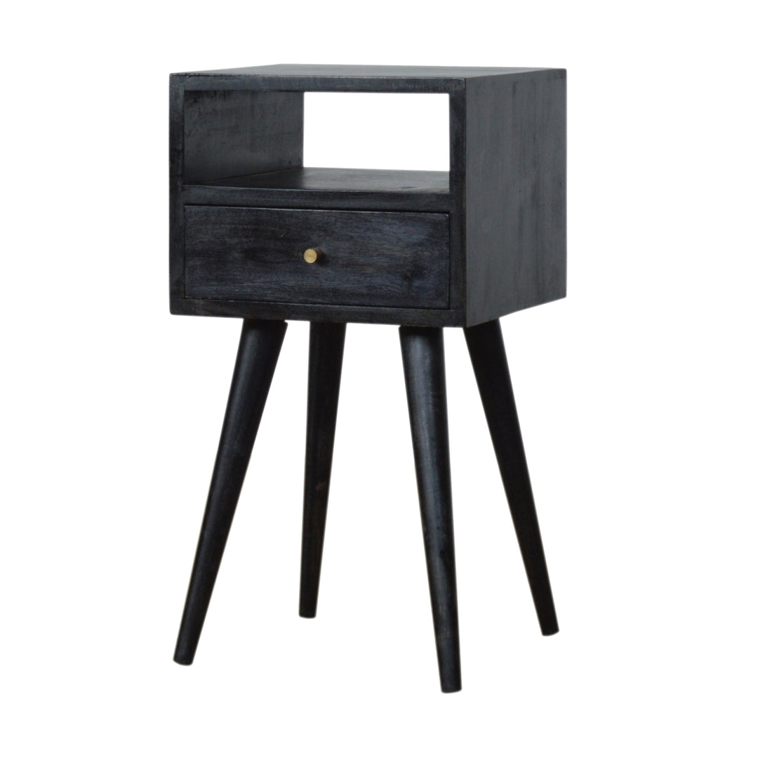 Mini Ash Black Nightstand Photo 2